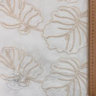 Puuvillakangas VOILE EMBROIDERY Kady off white