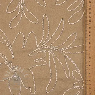 Mokkakangas Tape flower beige