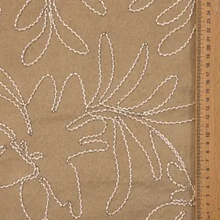 Semiš Tape flower beige