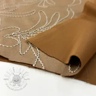 Mokkakangas Tape flower beige