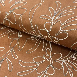 Semiš Tape flower cinnamon