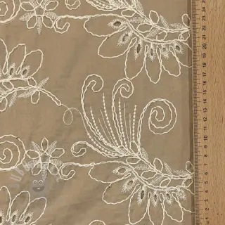 Puuvillakangas VOILE EMBROIDERY Kokka natural