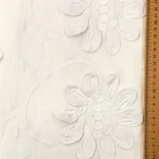 Bavlnená látka EMBROIDERY Bellagio off white