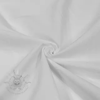 Puuvillakangas WASHED white