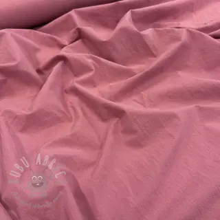 Puuvillakangas WASHED dark blush