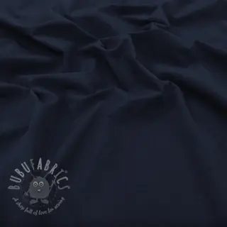 Puuvillakangas WASHED navy