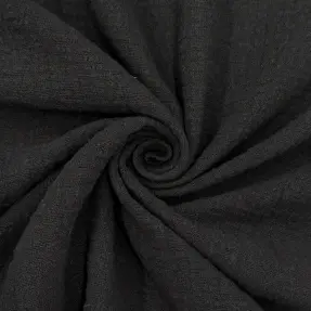 Bavlnená látka SLUB WASHED black