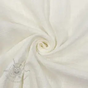 Puuvillakangas SLUB WASHED off white