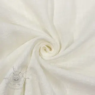 Puuvillakangas SLUB WASHED off white