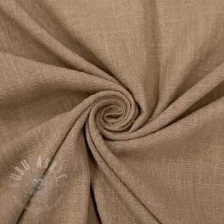 Puuvillakangas SLUB WASHED sand