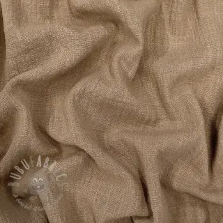 Puuvillakangas SLUB WASHED sand