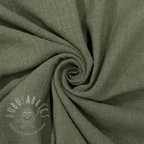 Puuvillakangas SLUB WASHED pickle