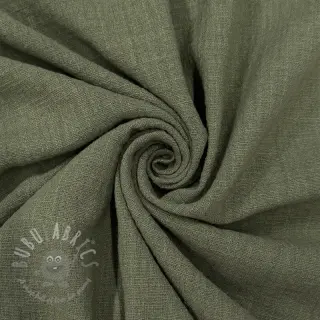 Puuvillakangas SLUB WASHED pickle