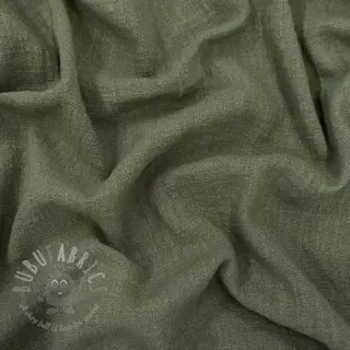 Puuvillakangas SLUB WASHED pickle