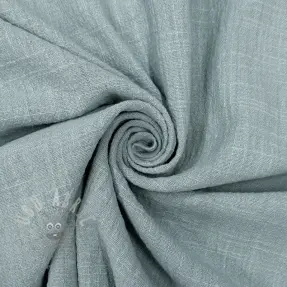 Puuvillakangas SLUB WASHED blue