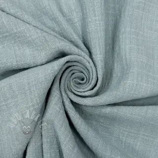 Puuvillakangas SLUB WASHED blue