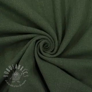 Puuvillakangas SLUB WASHED army green