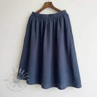 Puuvillakangas SLUB WASHED jeans