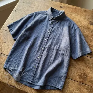 Puuvillakangas SLUB WASHED jeans
