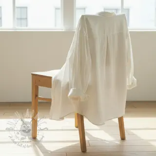 Puuvillakangas SLUB WASHED ecru