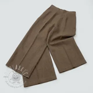 Puuvillakangas SLUB WASHED taupe