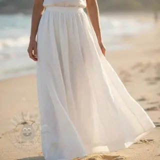Puuvillakangas SLUB WASHED off white