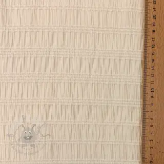 Viskoosi CHENILLE JACQUARD ecru