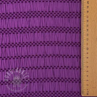 Viskoosi CHENILLE JACQUARD cerise