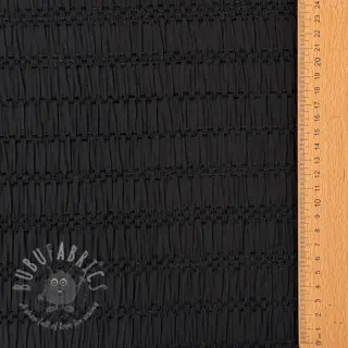 Viskoosi CHENILLE JACQUARD black