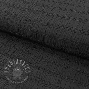 Viskoosi CHENILLE JACQUARD black