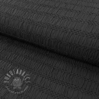 Viskoosi CHENILLE JACQUARD black