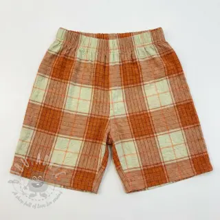 Viskoosi CRINKLE Check mint