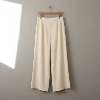 Viskóza CHENILLE JACQUARD ecru