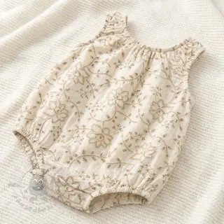 Puuvillakangas VOILE EMBROIDERY Kiara off white