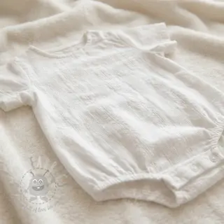 Puuvillakangas DOBBY Stripe off white