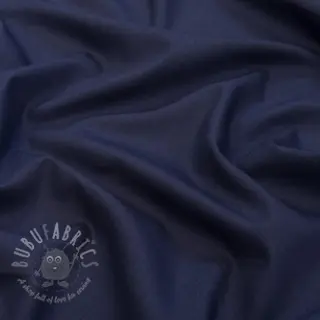 Puuvillakangas viskoosilla navy
