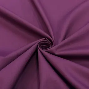 Bavlnená látka s viskózou aubergine