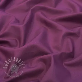 Puuvillakangas viskoosilla aubergine