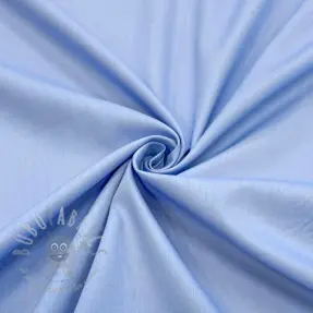 Puuvillakangas viskoosilla baby blue