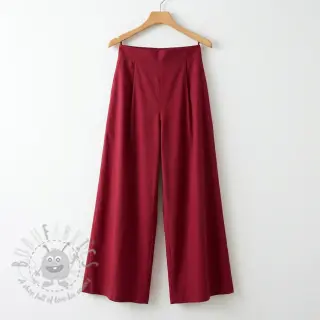 Puuvillakangas viskoosilla wine red