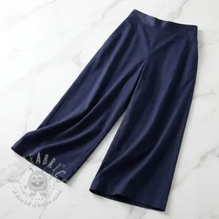 Puuvillakangas viskoosilla navy
