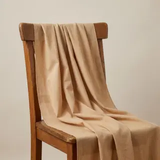 Bavlnená látka s viskózou sand