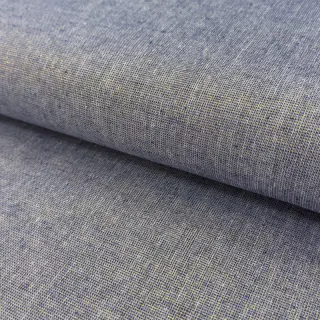 Bavlnená látka s ľanom LUREX blue