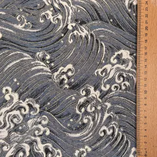 Sisustuskangas jacquard Swell allover argent