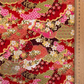 Puuvillakangas JAPAN collection design O