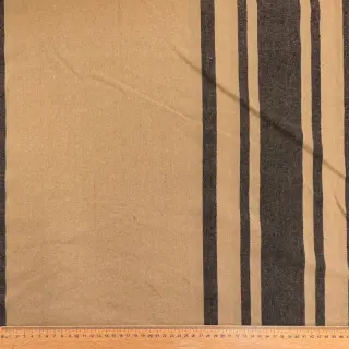 Dekoračná látka Bernadette stripe lin noir