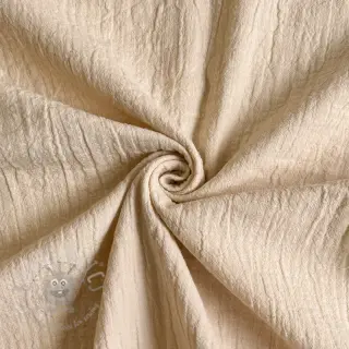 Kaksinkertainen harsokangas/musliini SLUB SIMPLY NATURAL