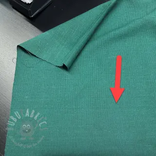 Viskoosi pellavalla PREMIUM bottle green 2. laatuluokka