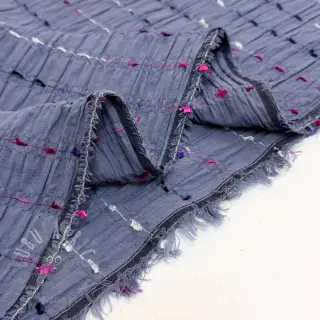 Puuvillakangas DOBBY CRINKLE Stripe jeans