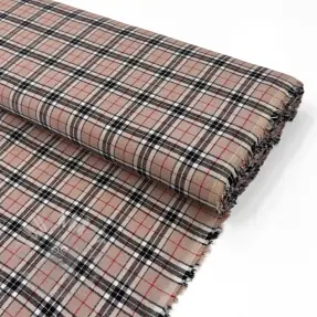 Puuvillakangas LIGHT FLANNEL Check design F